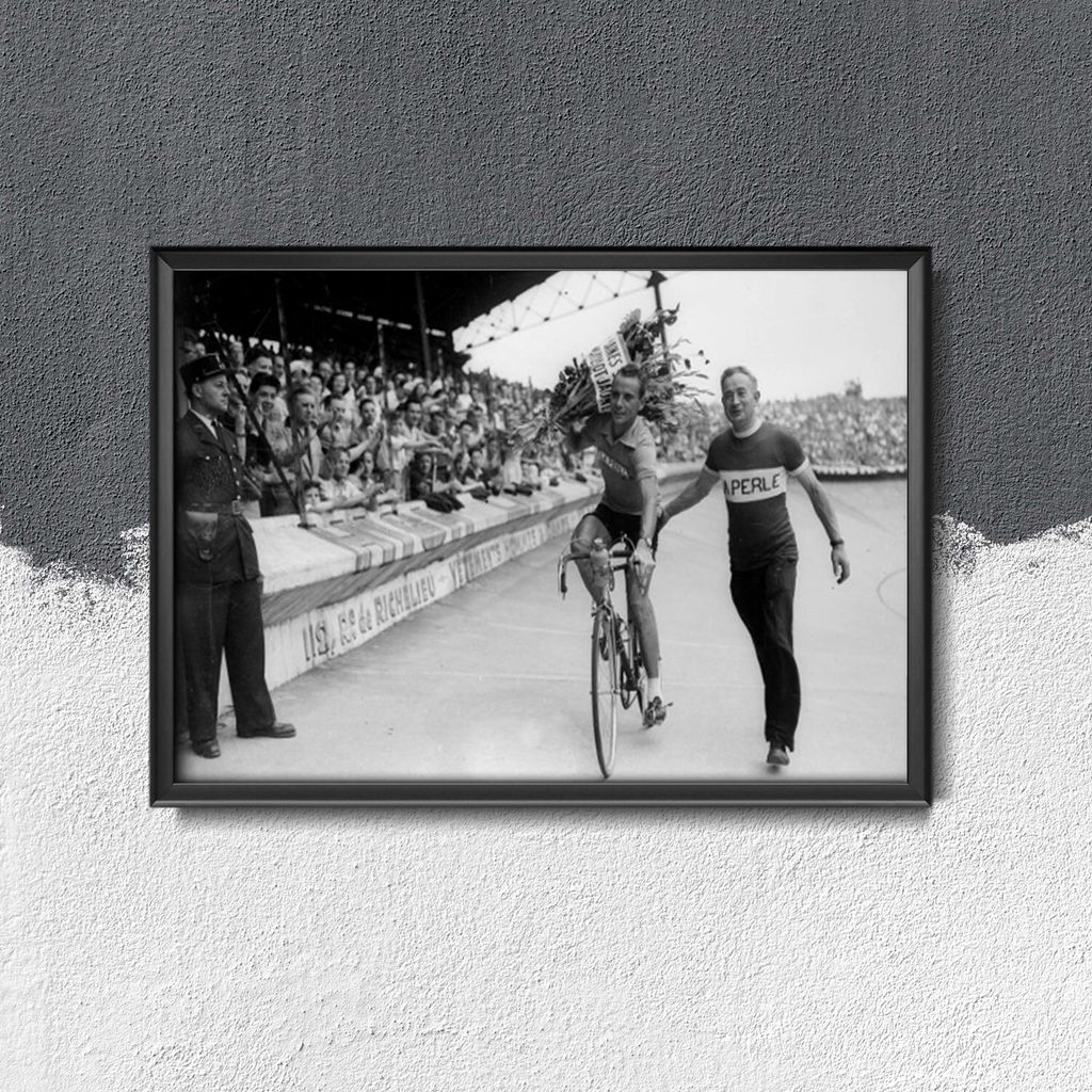 Poster - Canvas - Leinwand - 84,1 cm x 59,4 cm - Fotoposter - Leinwandkunst - Fotografie Tour de France