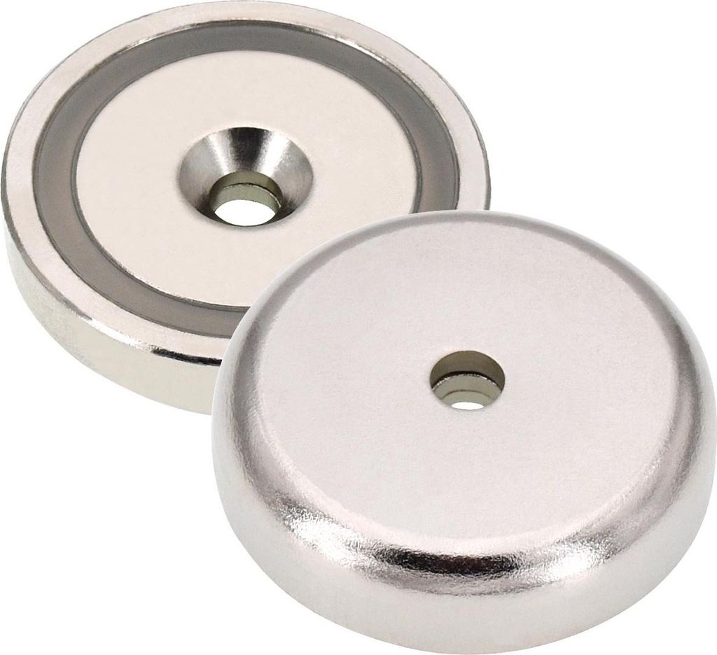 Tifler Neodym Nagnet mit Chromblende, 38 mm, 40 kg, Stückpreis