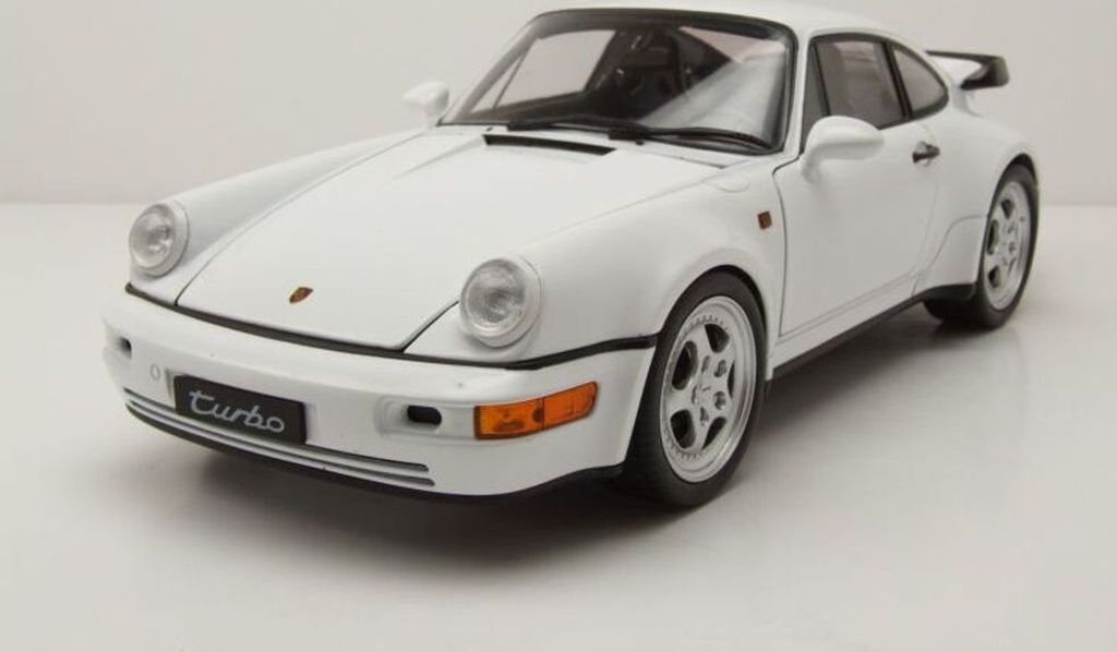 PORSCHE 964 Turbo 2009 Weiss, WEL18026BLANC, Maßstab1/18, WELLY