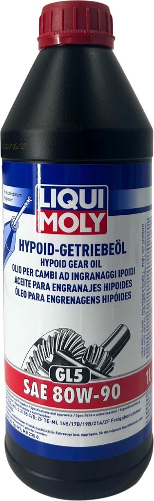 Liqui Moly Hypoid-Getriebeöl (GL5) SAE 80W-90 1 Liter Produktbild 