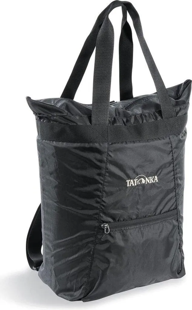 Sac à provisions noir en plastique - Fini les sacs qui craquent en ville