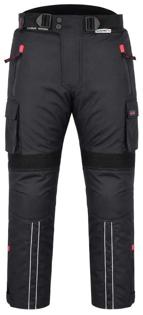 BULLDT Motorradhose Cargo Textilhose Cargohose Schwarz, Produktbild 