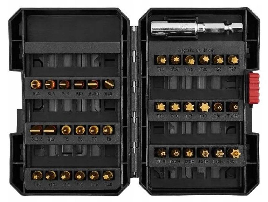 PARKSIDE PERFORMANCE PBS 3 B3 Bit-Set mit Griff 37 Teile Produktbild 