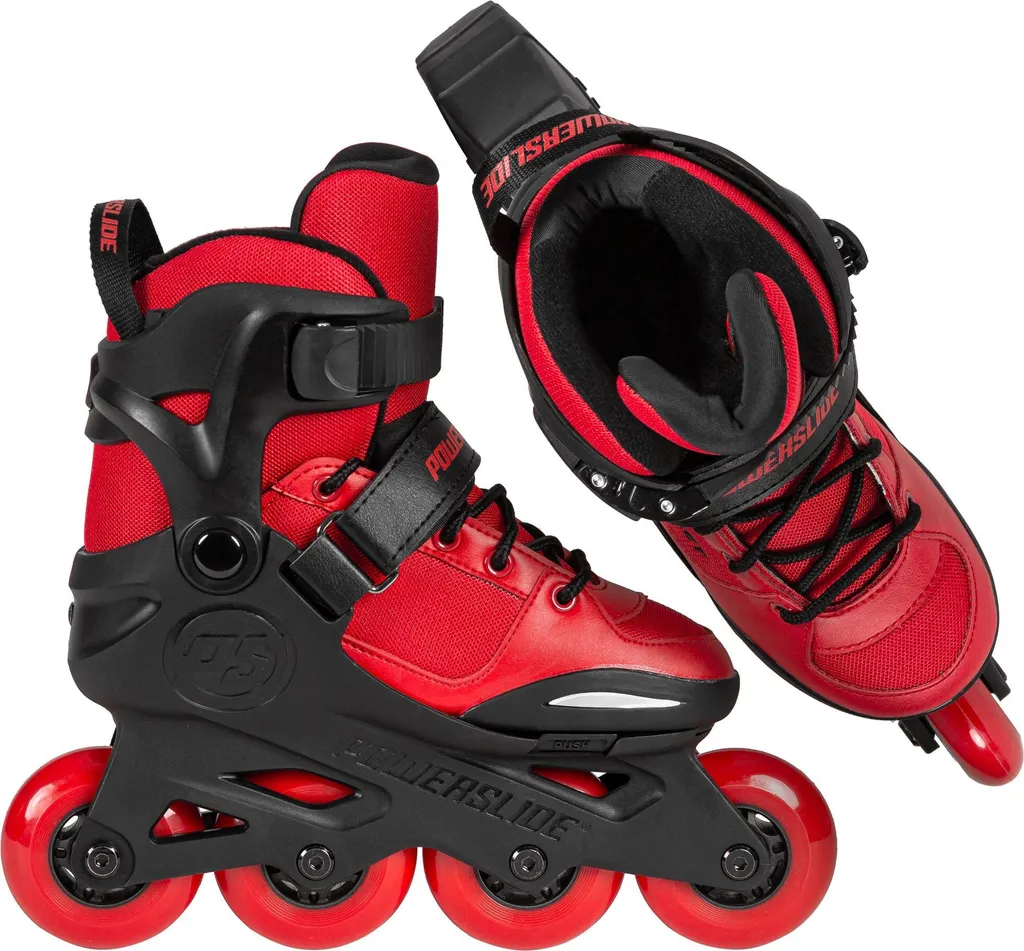 Rollers Powerslide Rocket pour randonnée enfant - Patins confort bleus - 7