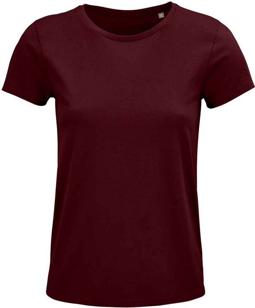 SOLS - "Crusader" T-Shirt für Damen PC4842 (M) (Burgunderrot)