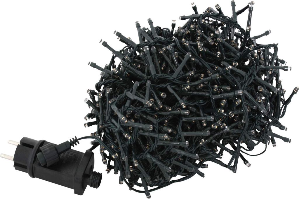 Cluster Lichterkette bunt 480 LEDs Innen und Außenbereich Produktbild 1