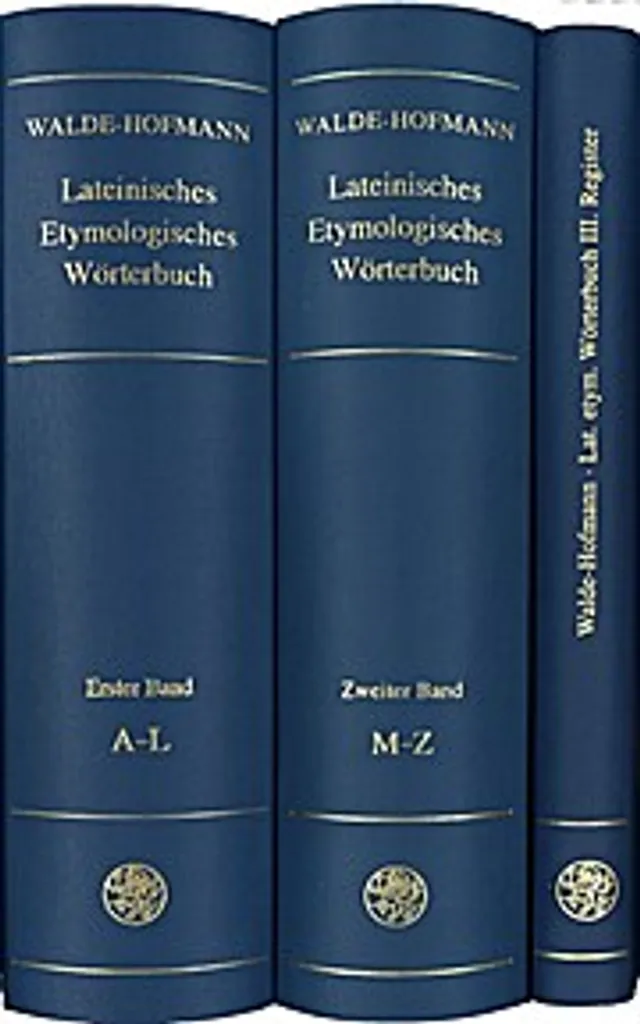 Livre de linguistique latine et dictionnaire étymologique broché