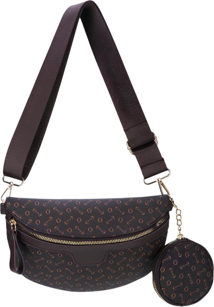 Eko, Bauchtasche Melisse, Dunkelbraun