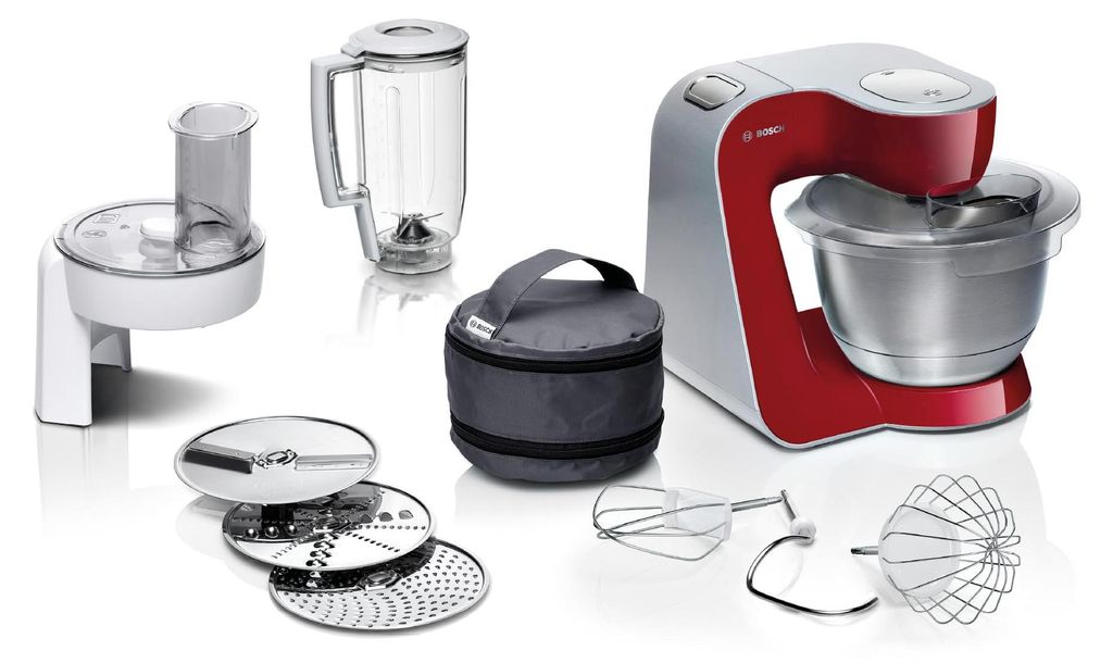 Bosch MUM58720 keukenmachine, 1000 W, 3,9 liter, grijs, Productafbeelding 