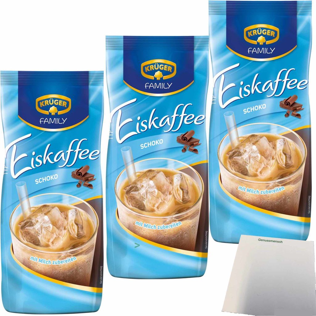 Krüger Family Eiskaffee Schoko 3er Pack (3x500g Beutel) + Produktbild 