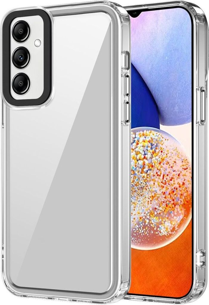 König Design Hülle kompatibel mit Kunststoff Soft Handyhülle - Handy Case Durchsichtig