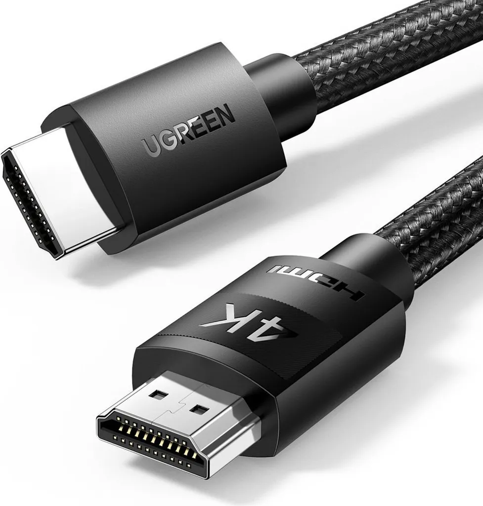 Ugreen Cavo HDMI 2.0 4K High Speed 3mt - Nero Intrecciato (HD119 40102) - 1