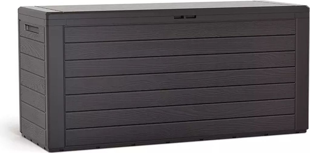 Záhradný box Prosperplast WOODEBOX hnedý 280L Obrázok produktu 