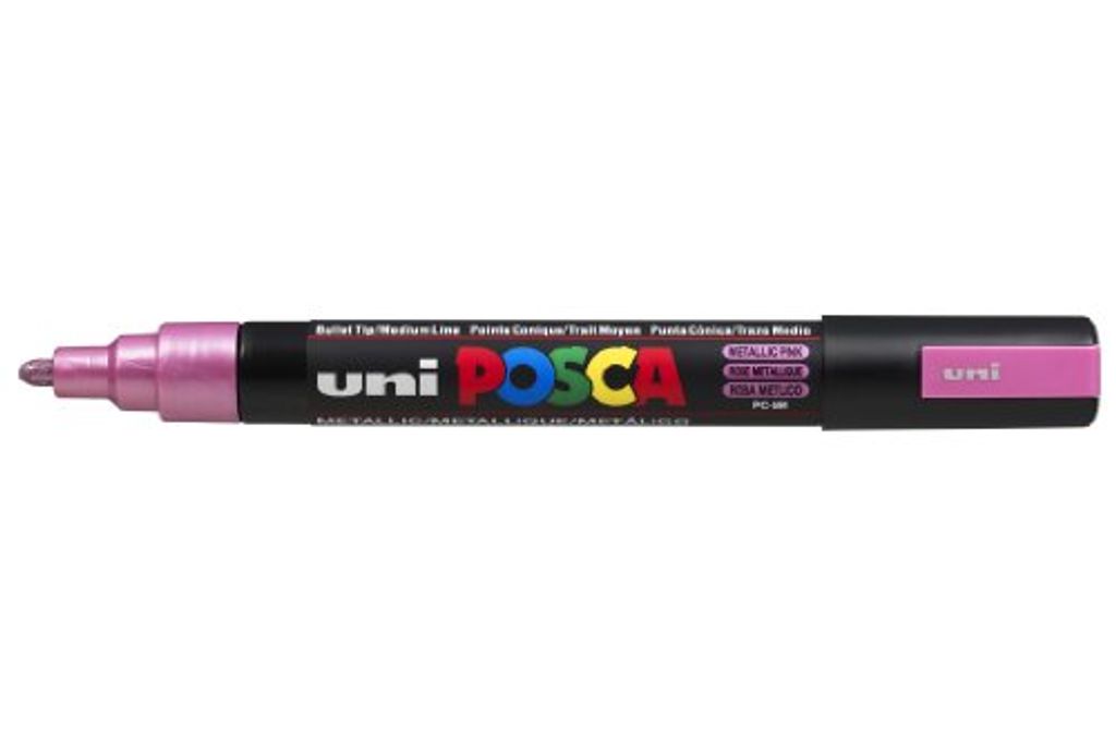 POSCA Pigmentmarker (PC-5M) rosa metallic