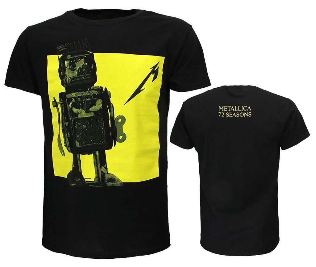 Metallica 72 Seasons Burnt Robot T-Shirt – Offizielles Merchandise - L