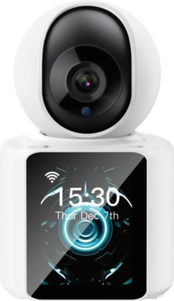 Caméra Intérieure XO : Éliminez les Angles Morts - Rotation 350° Wi-Fi