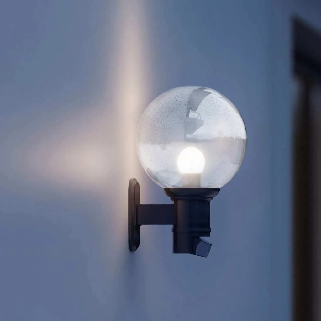 Lampe à détecteur L 560 S noir : finissez-en avec le noir devant l'entrée - 2