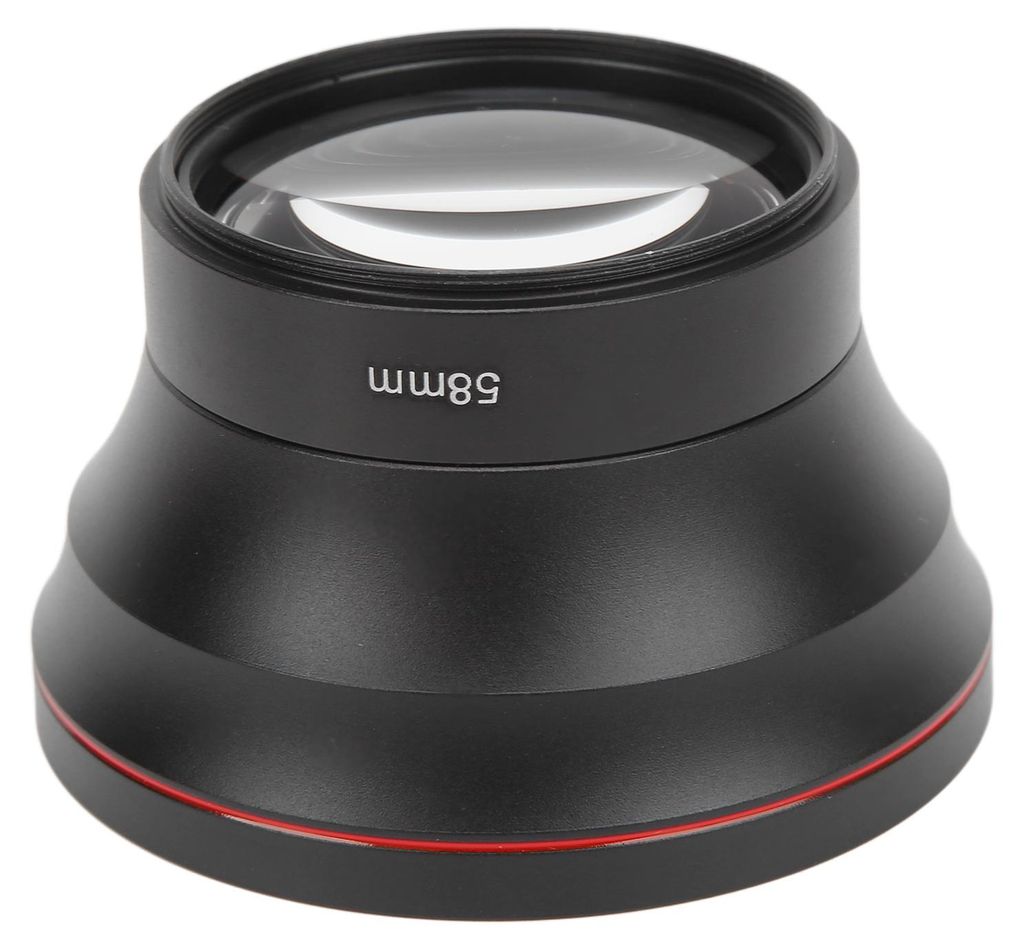 58 mm 0,43-faches Weitwinkelobjektiv aus optischem Glas mit Makro für Landschaftsfotografie