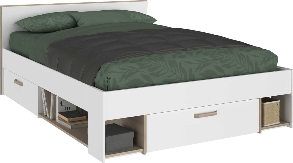 DREAM Lit adulte 140 x 190/200 cm - 3 tiroirs -Reproduction Image du produit 