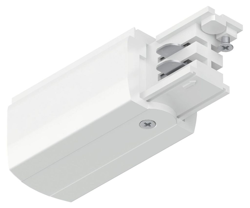 ProRail3 Einspeisung Ende Links 99,5x35mm max. 3680W Weiß