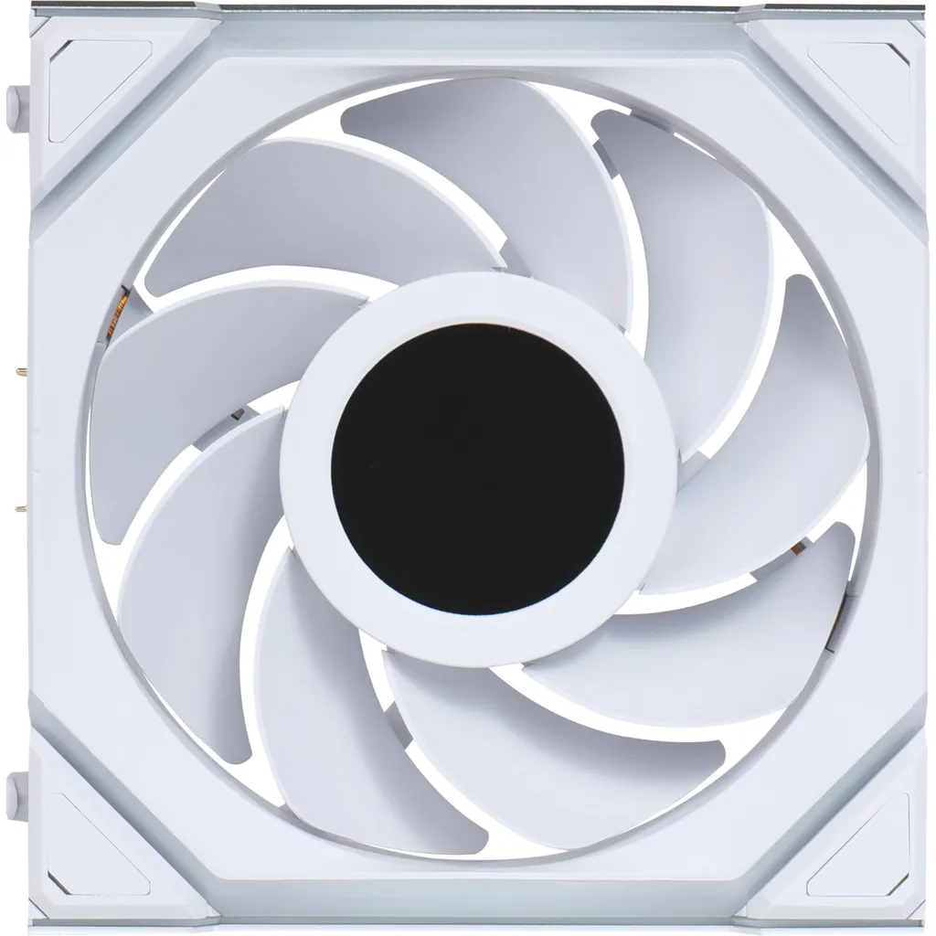 Lian Li UNI FAN SL Wireless LCD 120 Reverse Blade White Ventilateur PC
