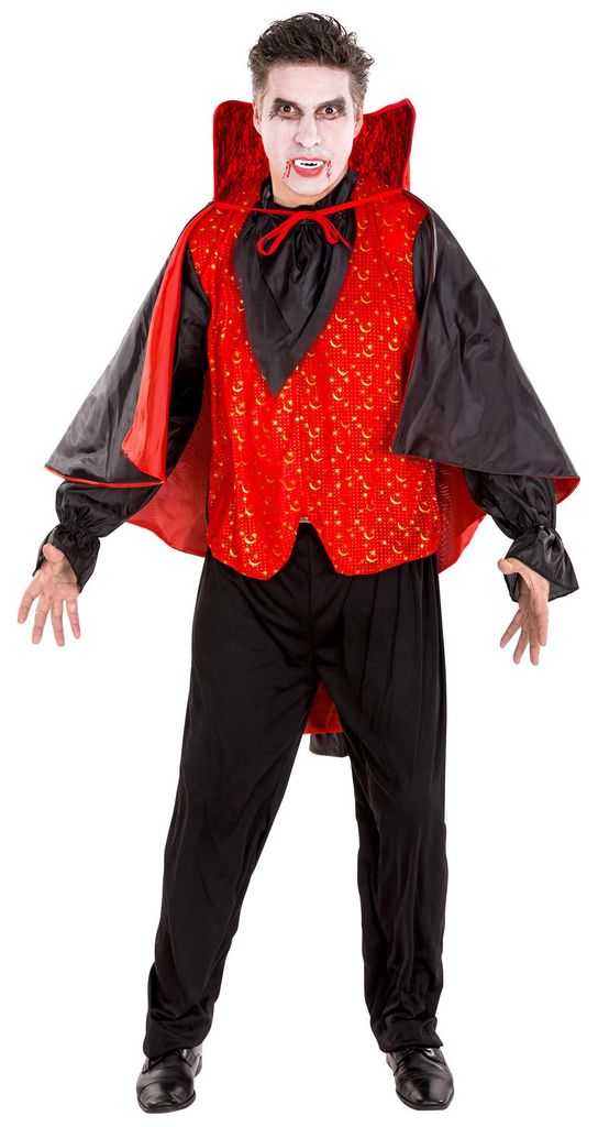 dressforfun Herrenkostüm Graf Dracula