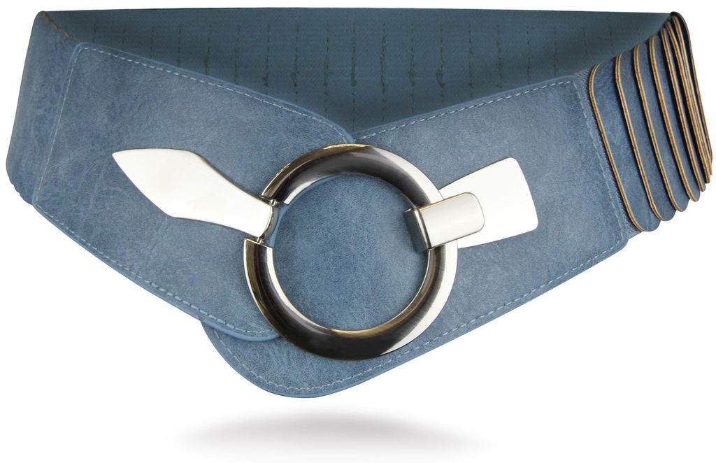 Elastischer Damen Taillengürtel, ca. 6 cm breiter Produktbild 