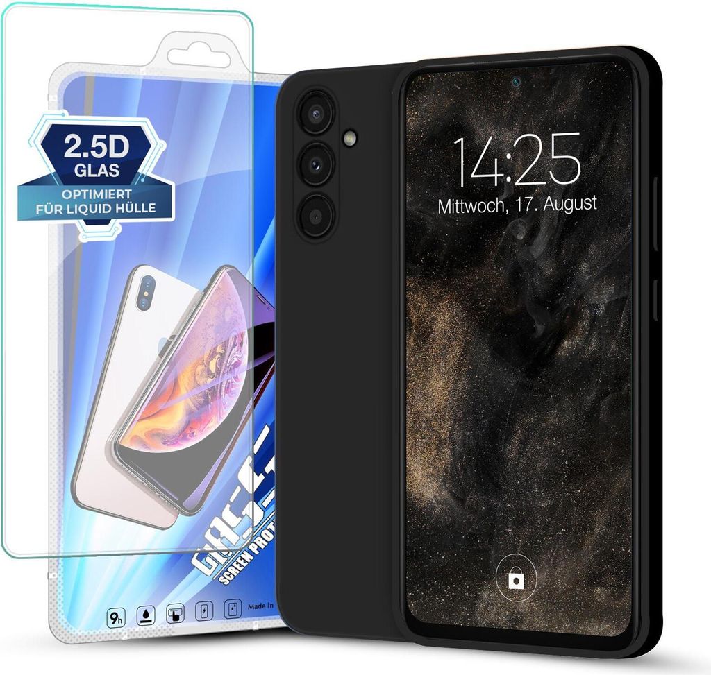 Hülle für Samsung Galaxy A54 5G mit 9H Displayglas Produktbild 