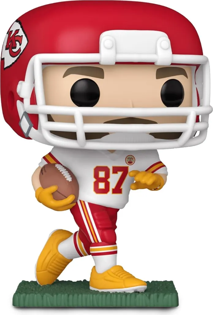 Funko Pop Travis Kelce NFL 257 Kansas City Chiefs en Vinyle Détaillé