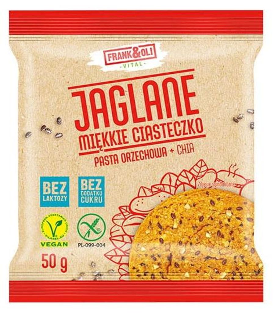 Ciastko jaglane wegańskie 50 g Obrázek produktu 
