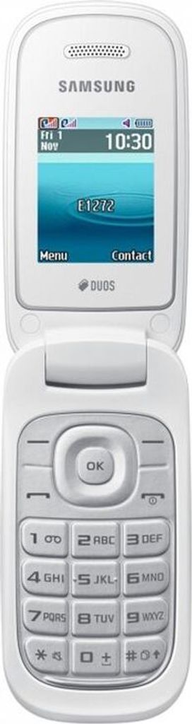 Samsung E1272 (White) - Telefono Cellulare Produktbild 