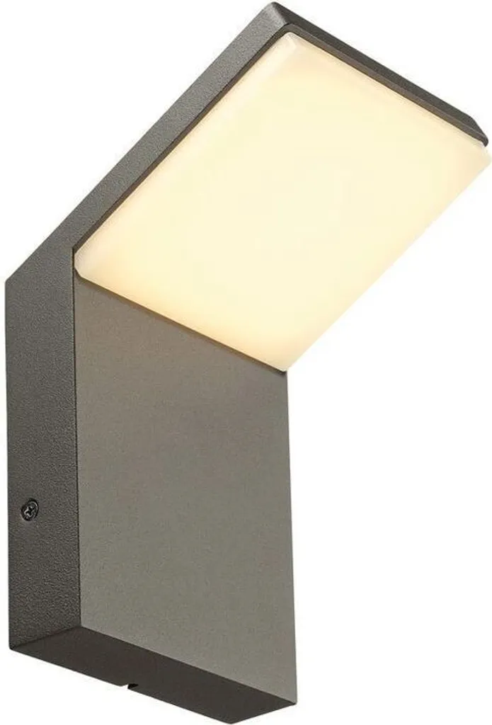 Éclairage de façade LED Ordi anthracite IP44 idéal pour entrée maison