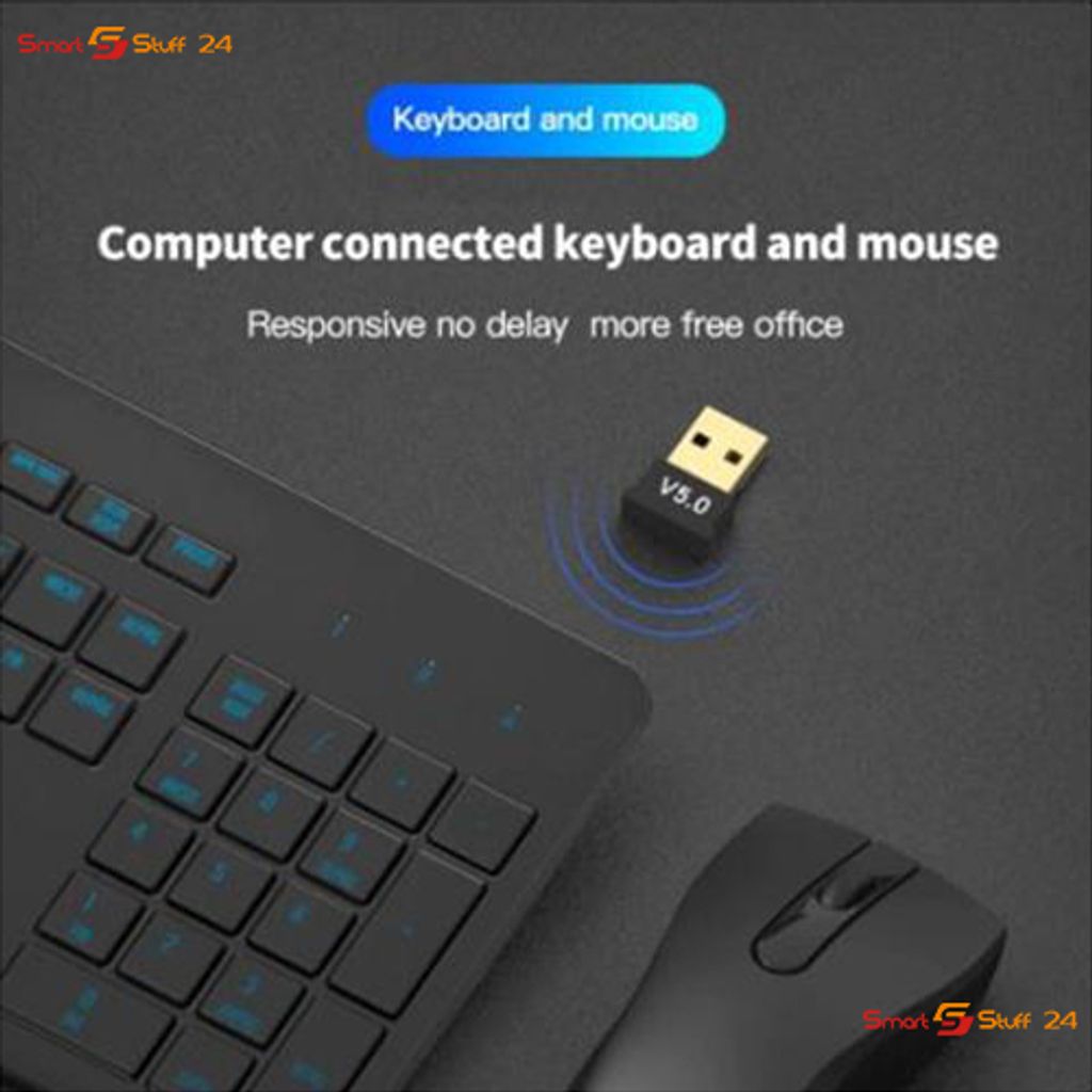 Bluetooth 5.0 Empfänger Audio Aux Transmitter Wireless USB Receiver Adapter Dongle