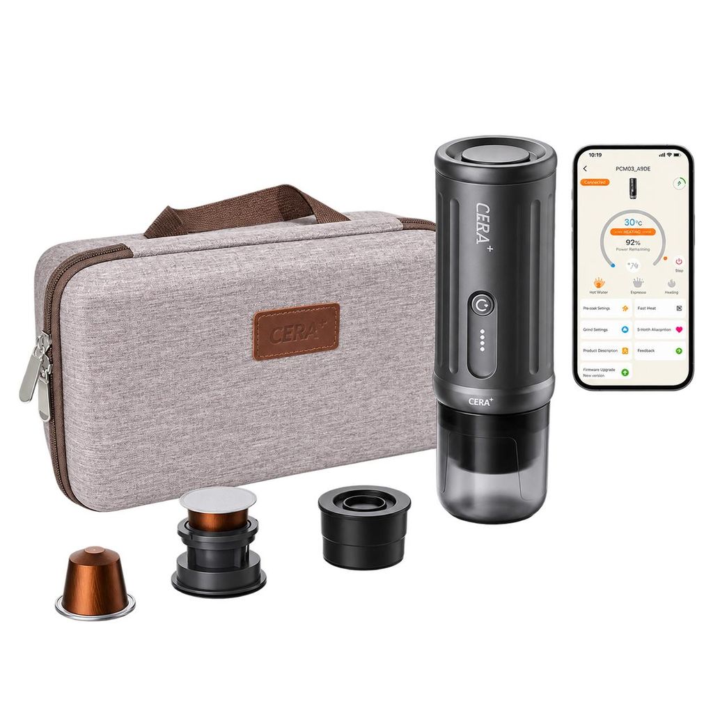Cera+ Cerapresso Travel Kit mobile Espressomaschine 20 bar Produktbild 