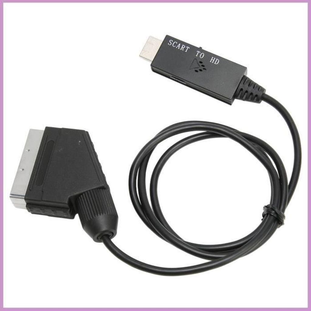 1080p Plug-and-Play-Konverter, unterstützt VHS-Videorecorder, DVD-Recorder und USB-Stromversorgung