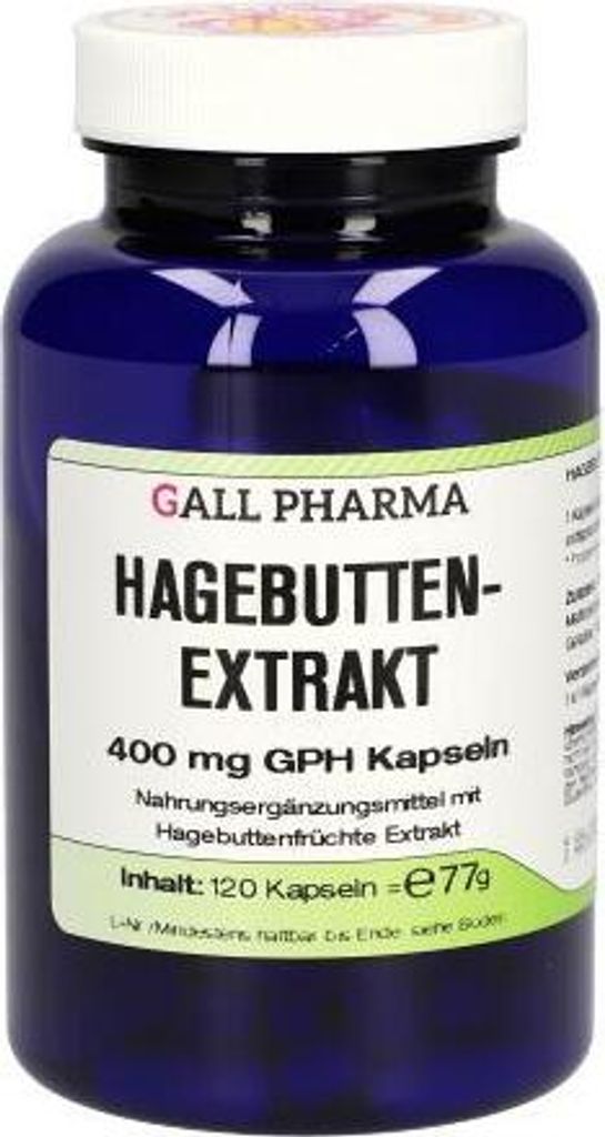GALL PHARMA Hagebuttenextrakt 400 mg GPH Kapseln, 120 St. Kapseln