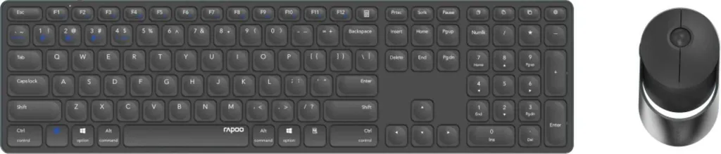 Combo Clavier Souris Rapoo 9850M : Finissez-en avec les Câbles USB