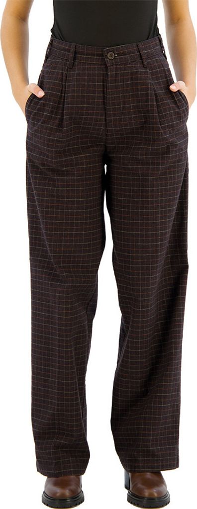 Dockers Original Pleated High Wide Hosen Schwarz 29 Frau Schwarz 29