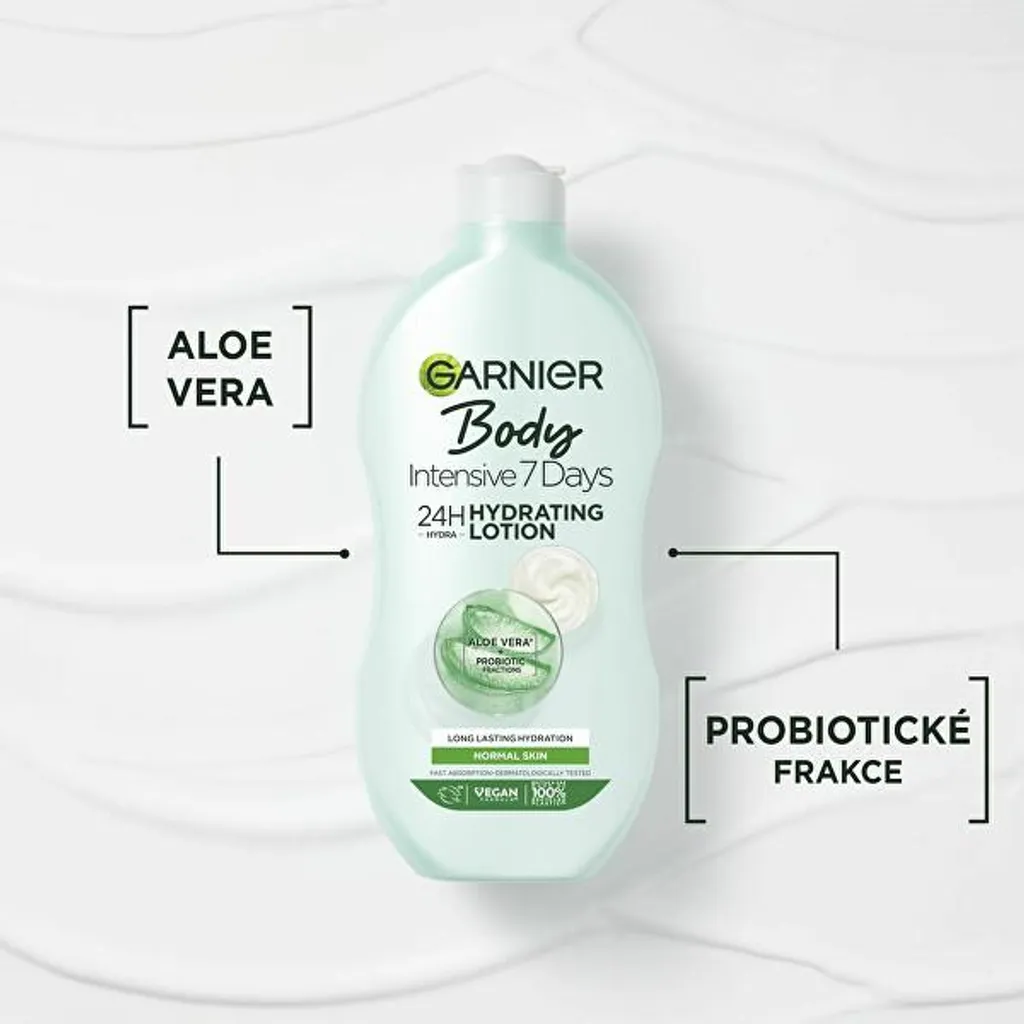 Lait Hydratant Aloe Vera Garnier Intensif 7 Jours Anti-Peau Sèche 400ml
