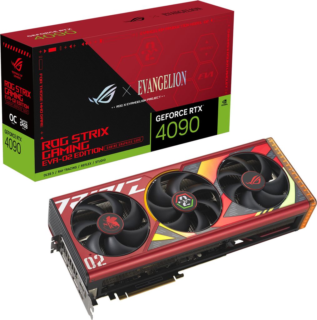 ASUS ROG Strix GeForce RTX 4090 24GB OC - edícia EVA-02 Obrázok produktu 2