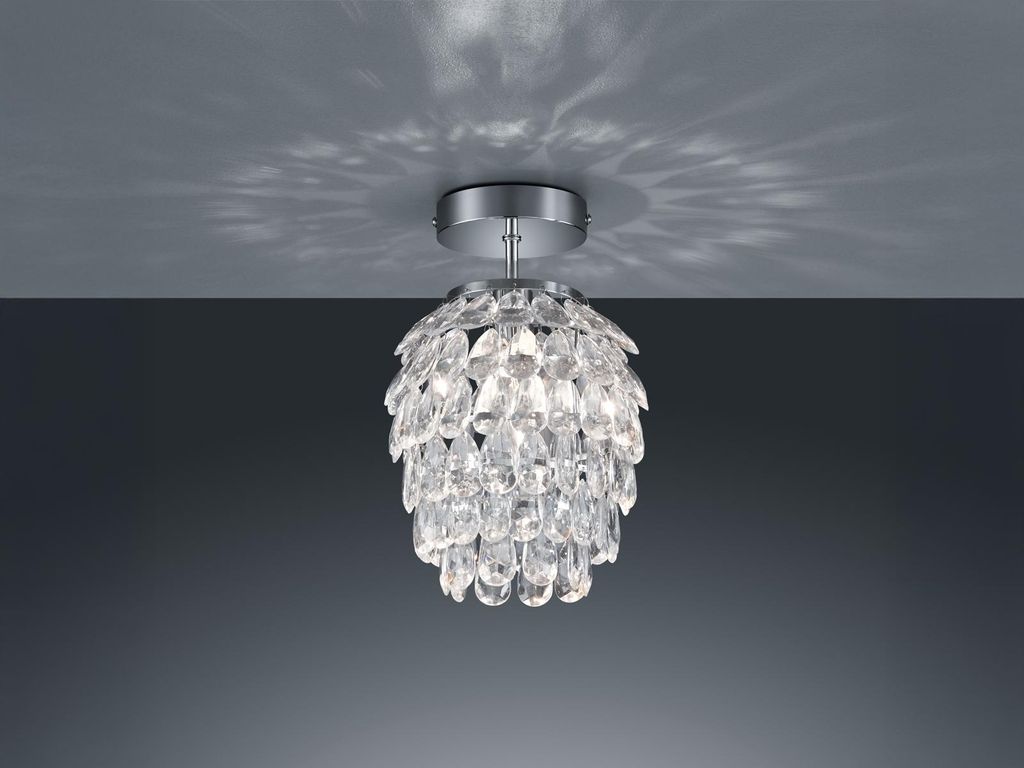 1 flammige Designer Deckenleuchte Lampenschirm Ø20cm mit Produktbild 