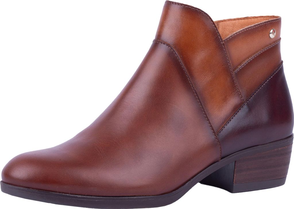 Pikolinos Damen Stiefelette Leder Ankle Boot Reißverschluss Daroca HAW1U-8732, Größe:38 EU, Farbe:Braun