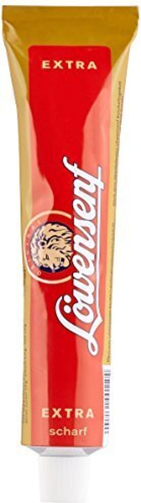 Löwensenf Senf Extra scharf im 6er Vorratspack jeweils 200ml