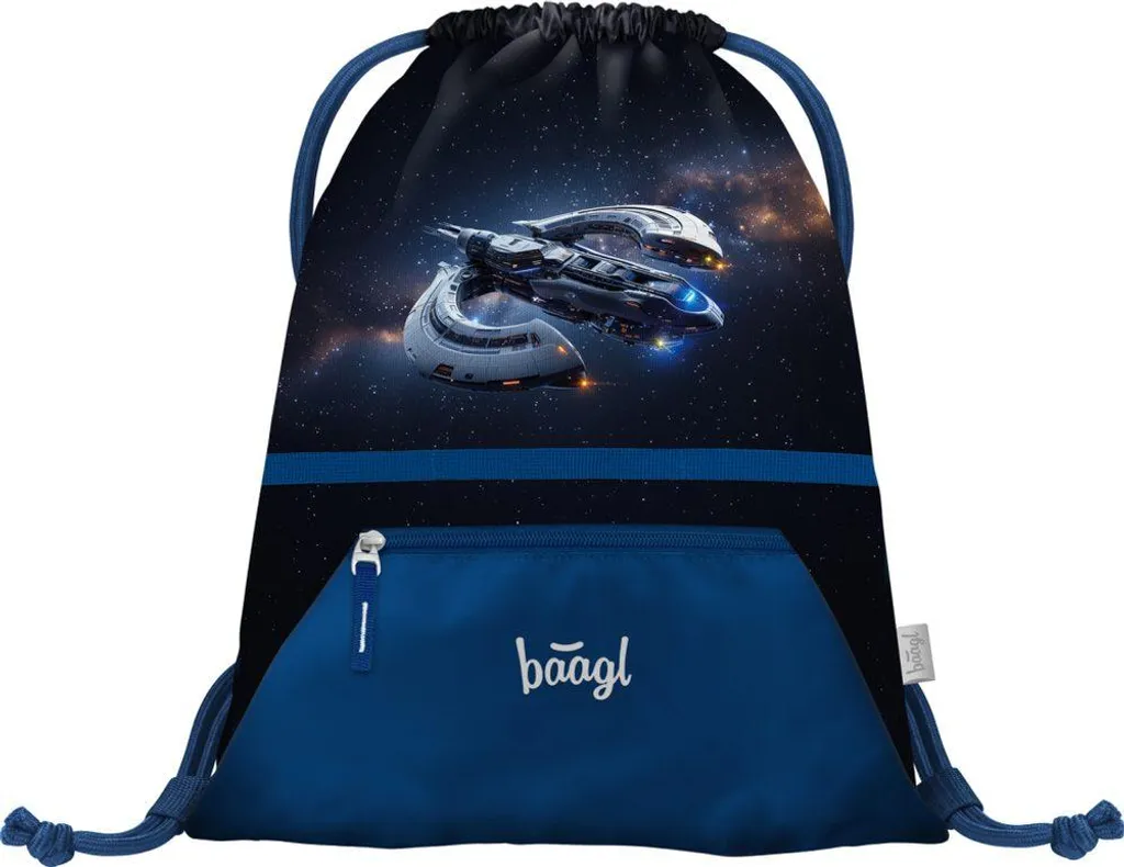Borsa BAAGL Space Ship | La Sacca Scuola che Resiste a Tutto