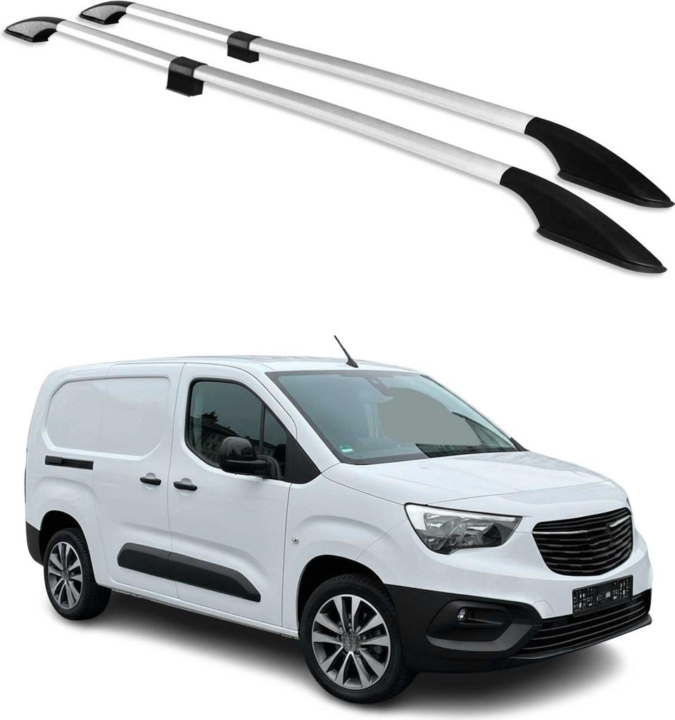Podélné střešní nosiče pro Opel Combo E 2019-2025 L2 hliník Obrázek produktu 
