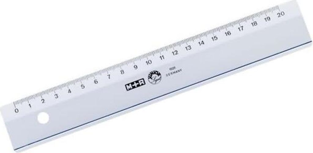 M + R 10200000 Lineal 20,0 cm rauchgrau Immagine del prodotto 