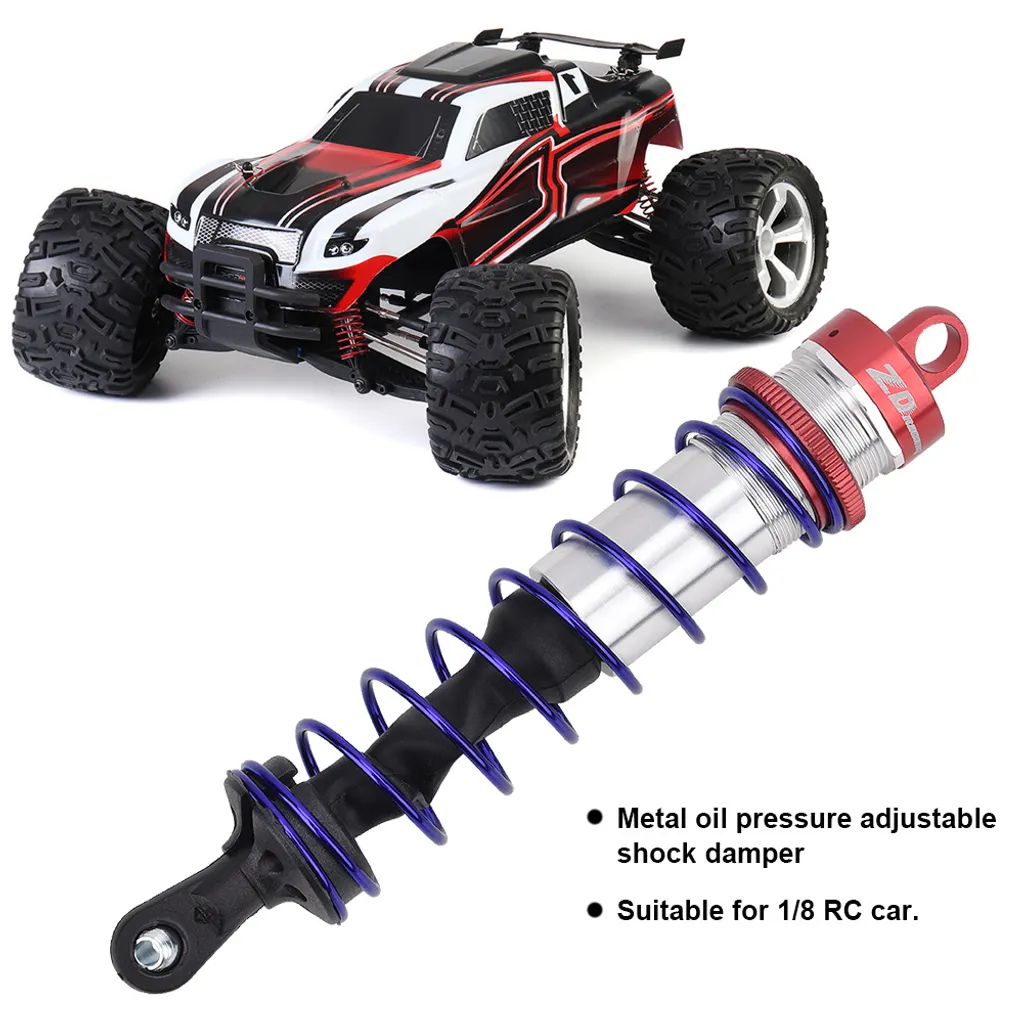 Amortisseur avant et arrière en aluminium 6061-T6, 38mm, pour voiture