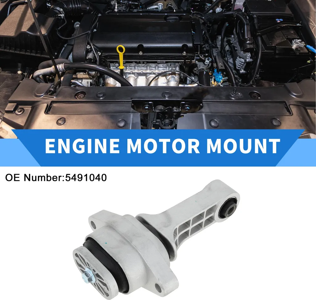 Support Moteur Arrière pour Chevrolet Lova 2006-2011 1.4L AT Argent