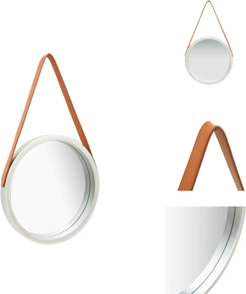 Offerta Specchio vidaXL Argento 40cm con Cintura - Acquista Ora