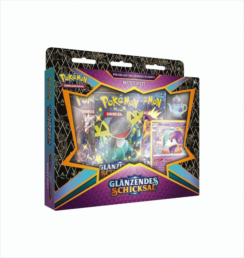 Pokemon - Glänzendes Schicksal - 1 ZUFÄLLIGE Pin Kollektion Produktbild 